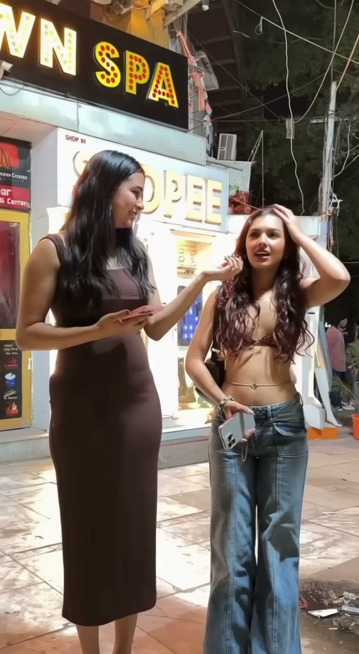 Start frame for Street Interview in India — Veo 3