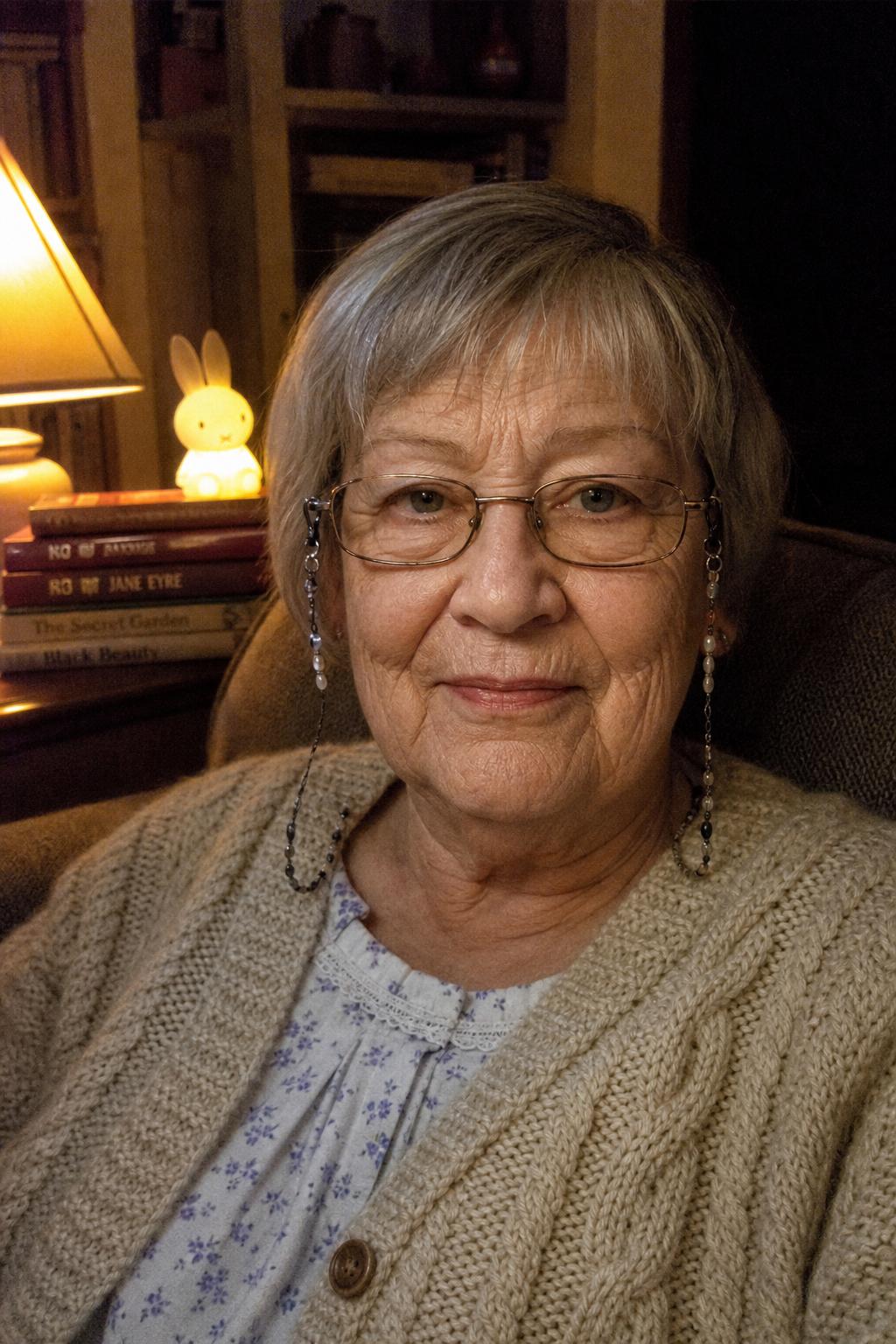 Start frame for Grandmother Telling a Bedtime Story — Hedra Character 3