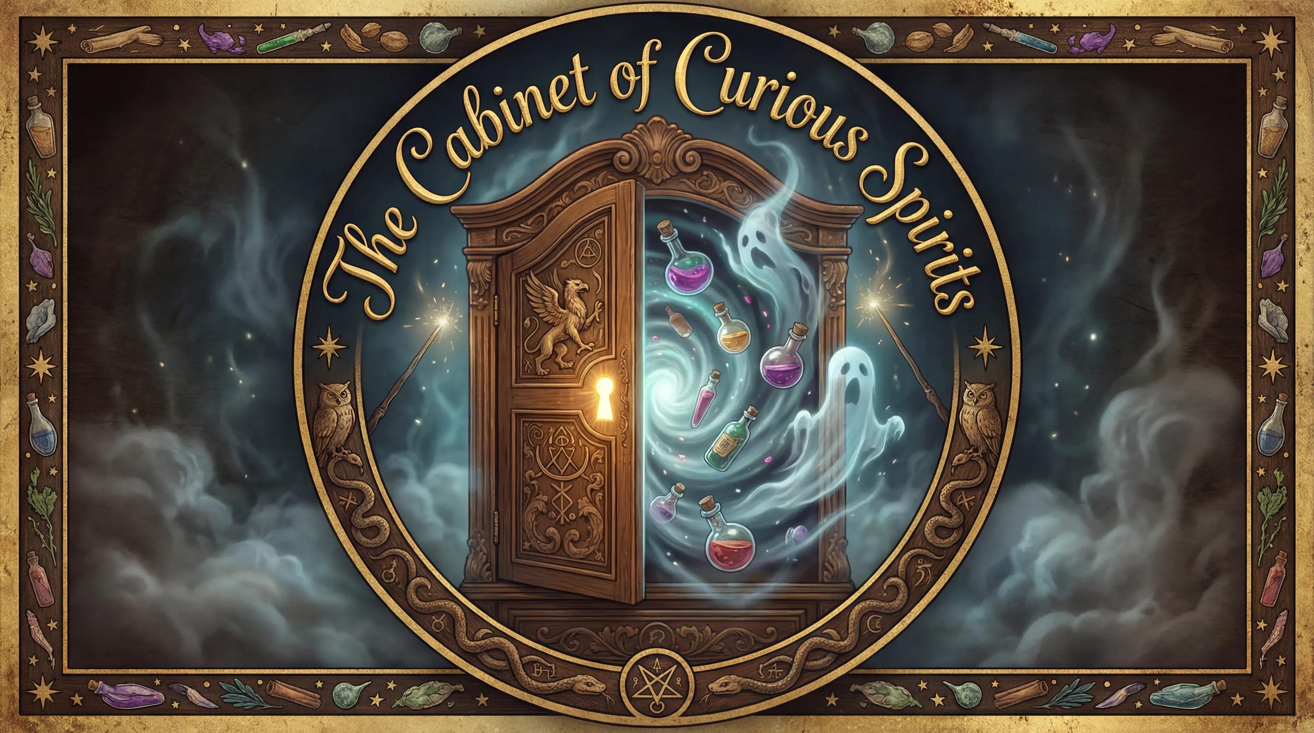 Start frame for Cabinet of Magical Potions, by Kling 2.6 Pro