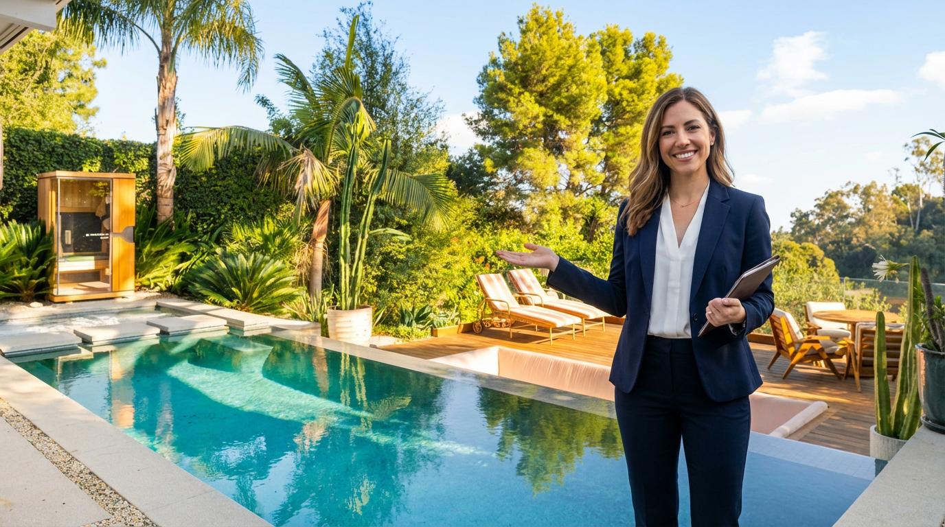 End frame for Woman Touring a Modern Home — Kling AI Avatar v2 Standard