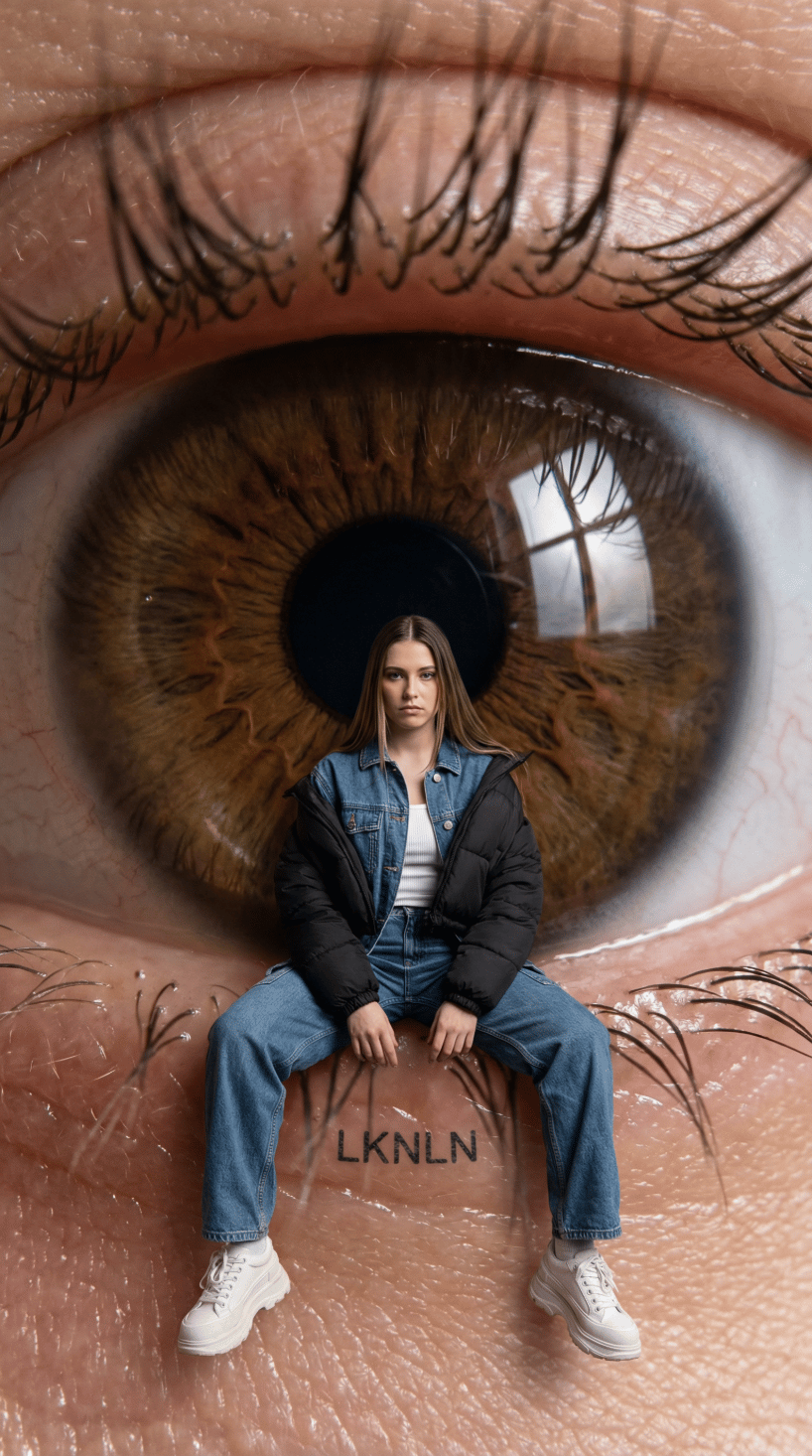 End frame for Glossy Skincare Portrait — Kling O1