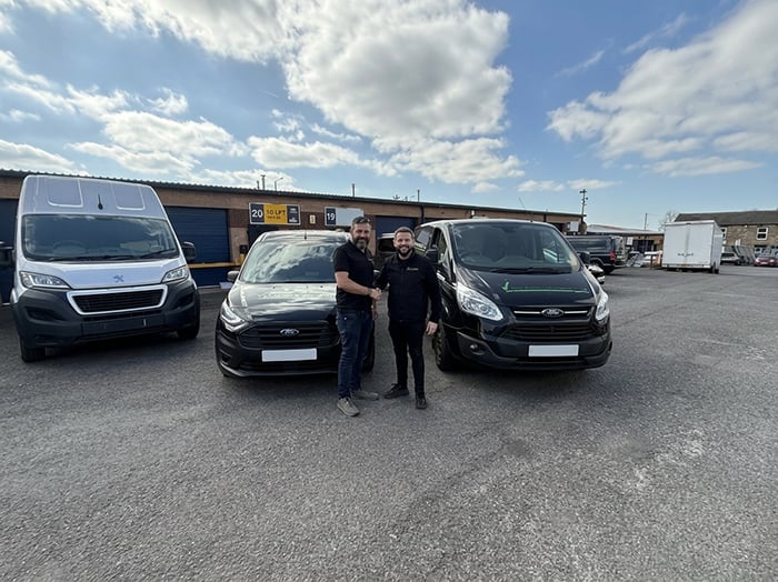 Vehicle supplied to Valley Cleaning Services Limited