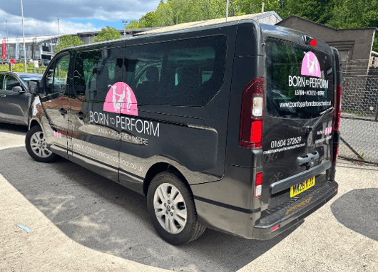 Branded Van Exterior