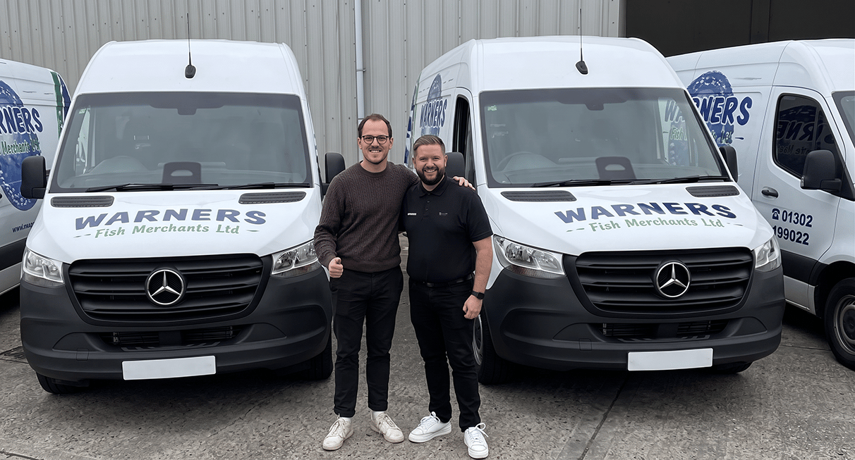 Vehicle supplied to Warners Fish Merchants