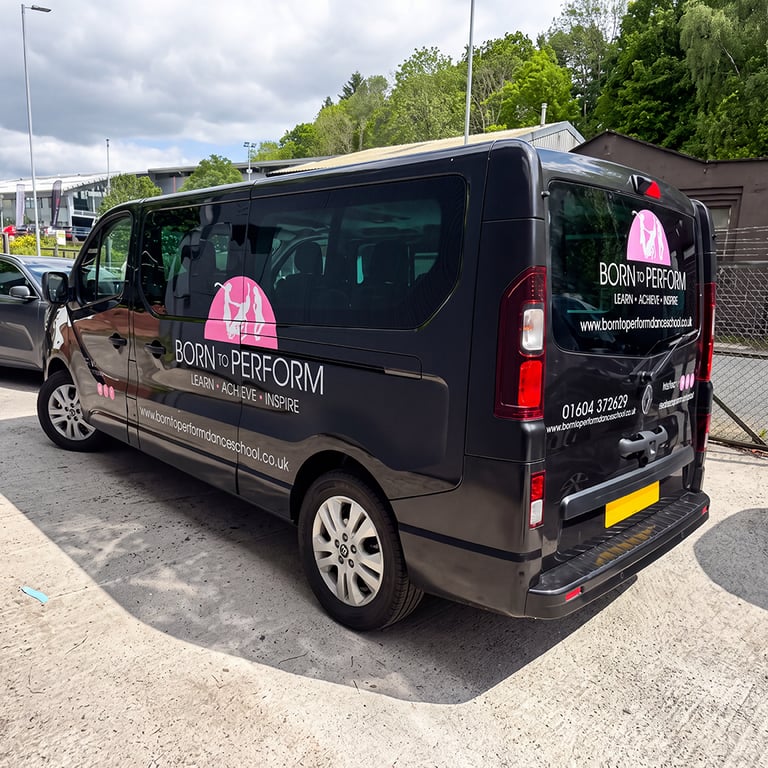 Branded Van Exterior