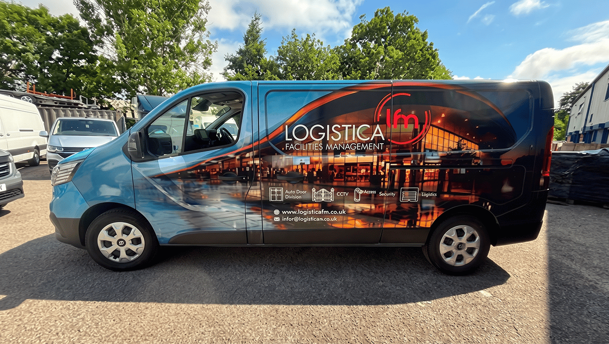 Vehicle supplied to Logistica Facilities Management Ltd