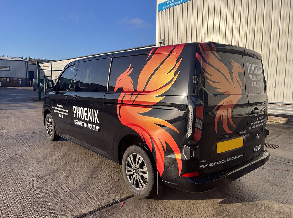 Full Van Signwriting Example 4