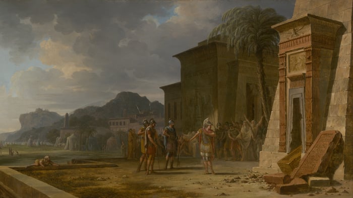 Alexander at the Tomb of Cyrus the Great