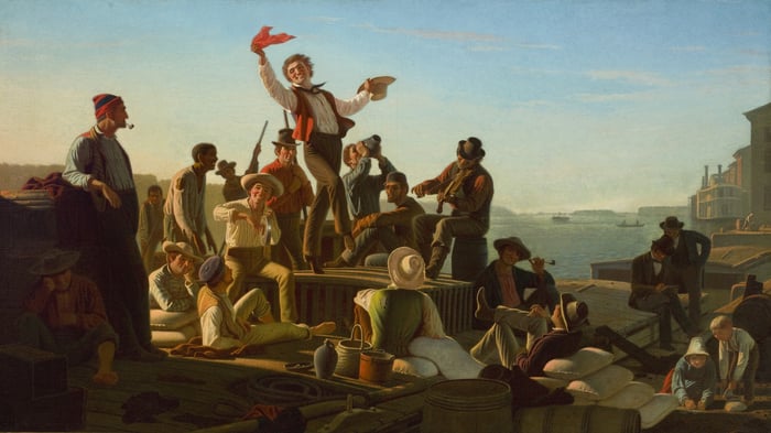 Jolly Flatboatmen in Port