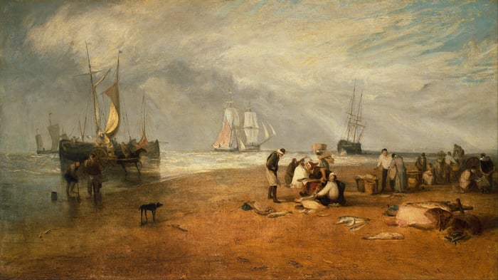 The Fish Market at Hastings Beach