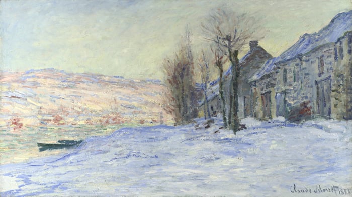 Lavacourt under Snow