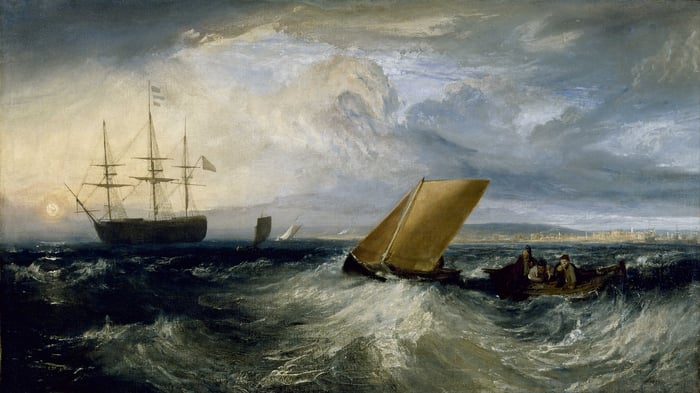 Sheerness as seen from the Nore