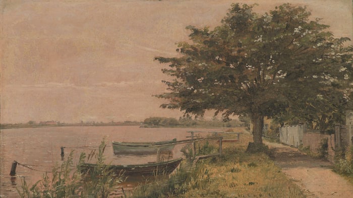 View of Dosseringen towards Nørrebro