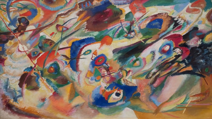 Sketch 2 for composition VII