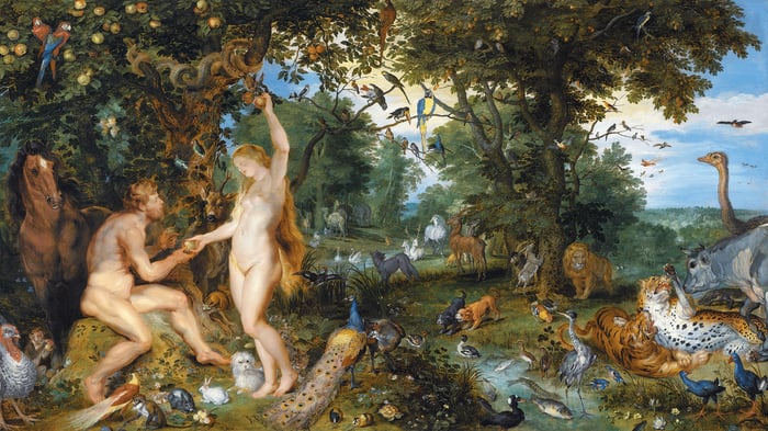 The Garden of Eden with the Fall of Man
