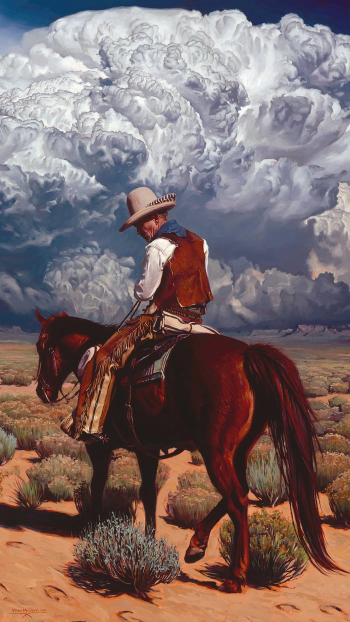 A Missing Horse (section)