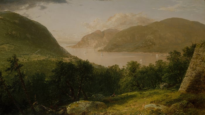 Hudson River Scene, 1857