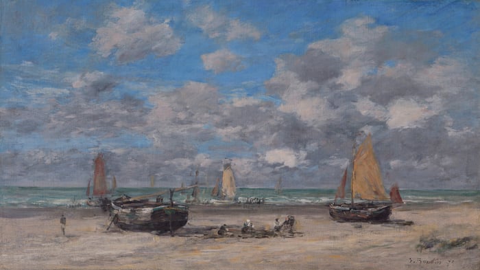 Low Tide at Scheveningen