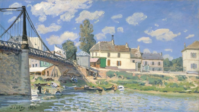 The Bridge at Villeneuve-la-Garenne