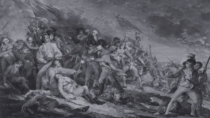 The Death of General Warren at the Battle of Bunker's Hill, June 17, 1775 (Sketch)