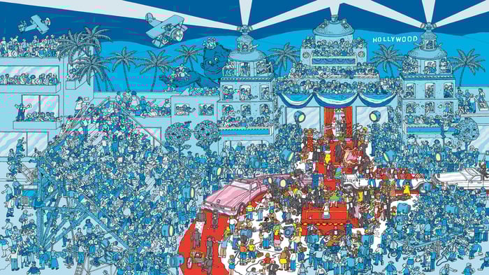 Where's Waldo   The Red Carpet   reframed