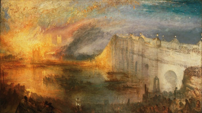 The Burning of the Houses of Lords and Commons