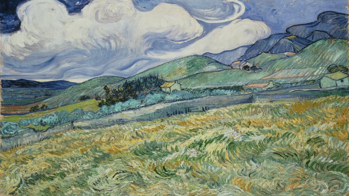 Landscape from Saint-Rémy