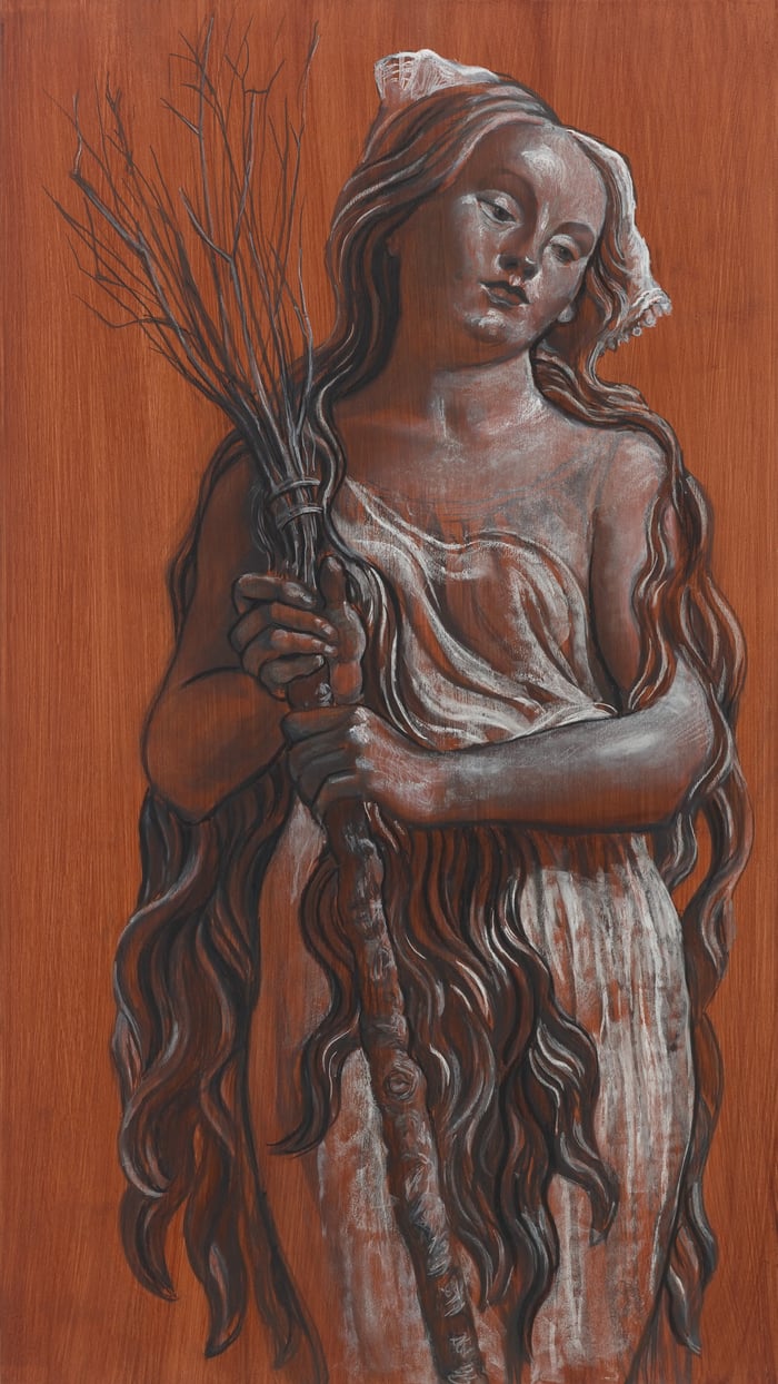 Rachel Feinstein   Cinderella   portrait   reframed