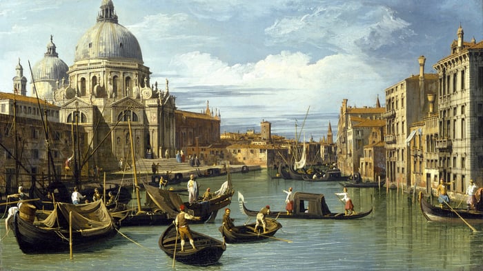 The Entrance to the Grand Canal