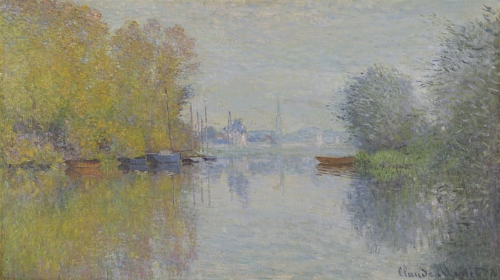 Automne sur la Seine à Argenteuil