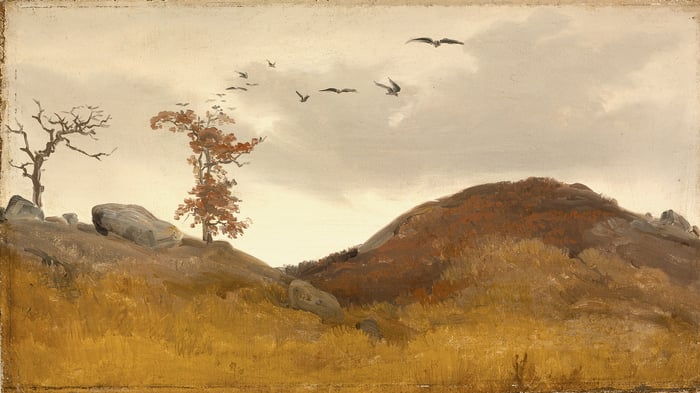 Landscape with Crows