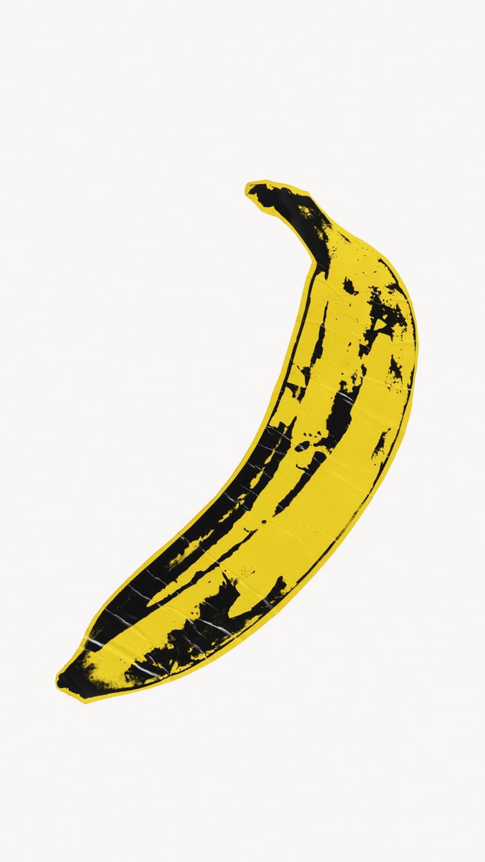 Andy Warhol   Banana   portrait   reframed