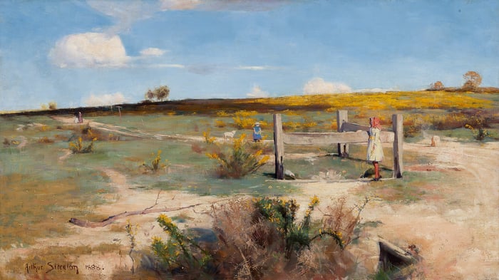 Early summer, Gorse in bloom