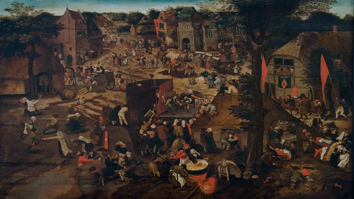 A Village Fair (Village festival in Honour of Saint Hubert and Saint Anthony)