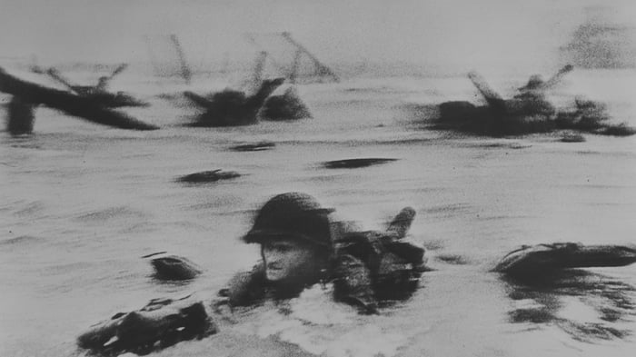 D-Day landings on Omaha Beach