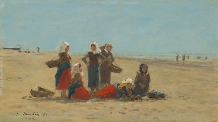 Women on the Beach at Berck