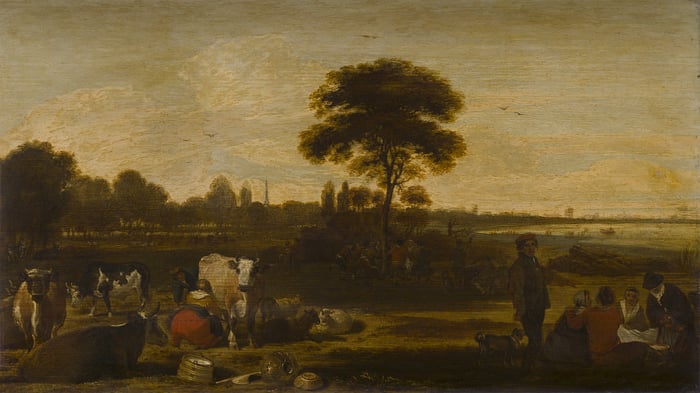 Landscape with Herdsmen and Cattle