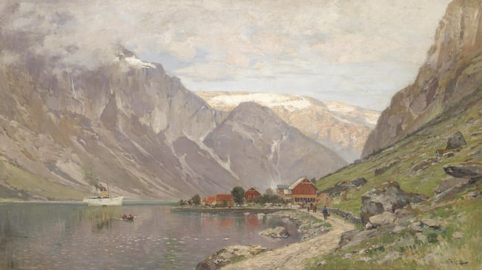 Large Fjord Landscape