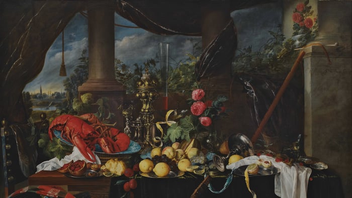 Sumptuous still lifes