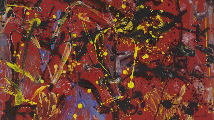 Red Composition (section)