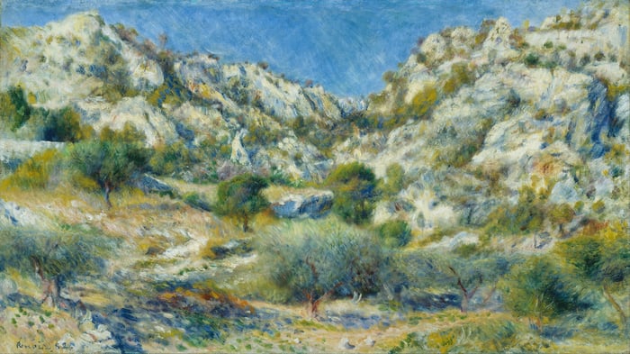 Rocky Crags at L'Estaque