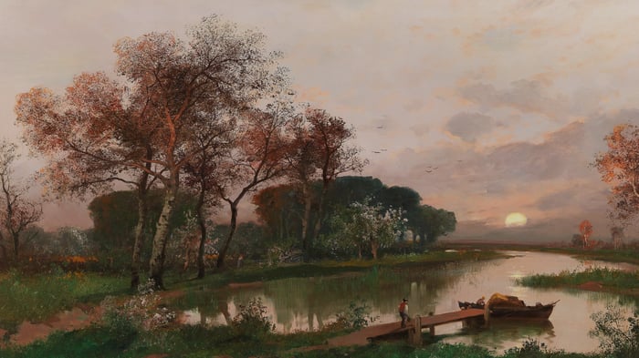 A Landscape on the Pond