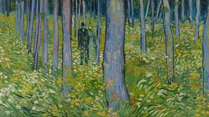 Undergrowth with Two Figures