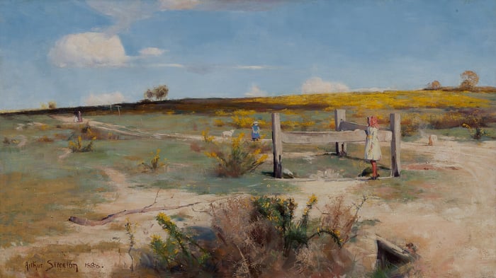 Early summer, Gorse in bloom