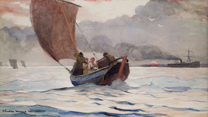 Returning Fishing Boats