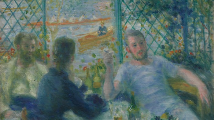 Lunch at the Restaurant Fournaise (section)