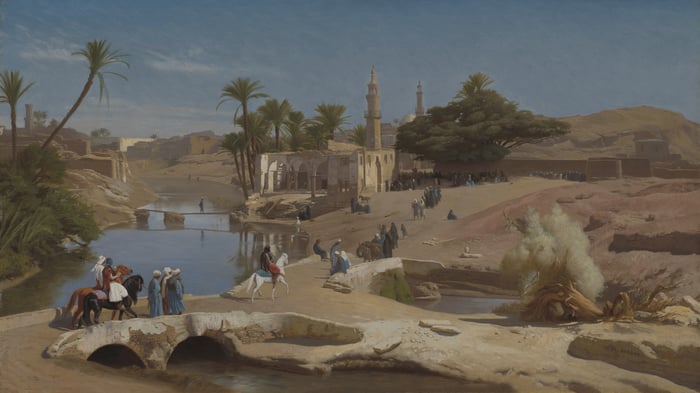 View of Medinet El Fayoum