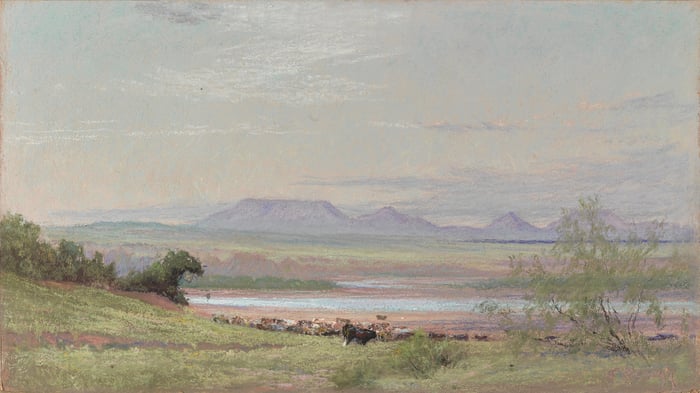 Double Mountain from Salt Fork