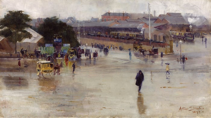 The railway station, Redfern