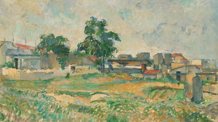 Landscape near Paris